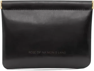 Small Purse Makeup Bag for Women with inner bag,Elastic Open Close Storage Bag Mini Travel Storage Bag,Waterproof Organizer Pouch for Lipstick Cosmetics Headphones Jewelry (Black)