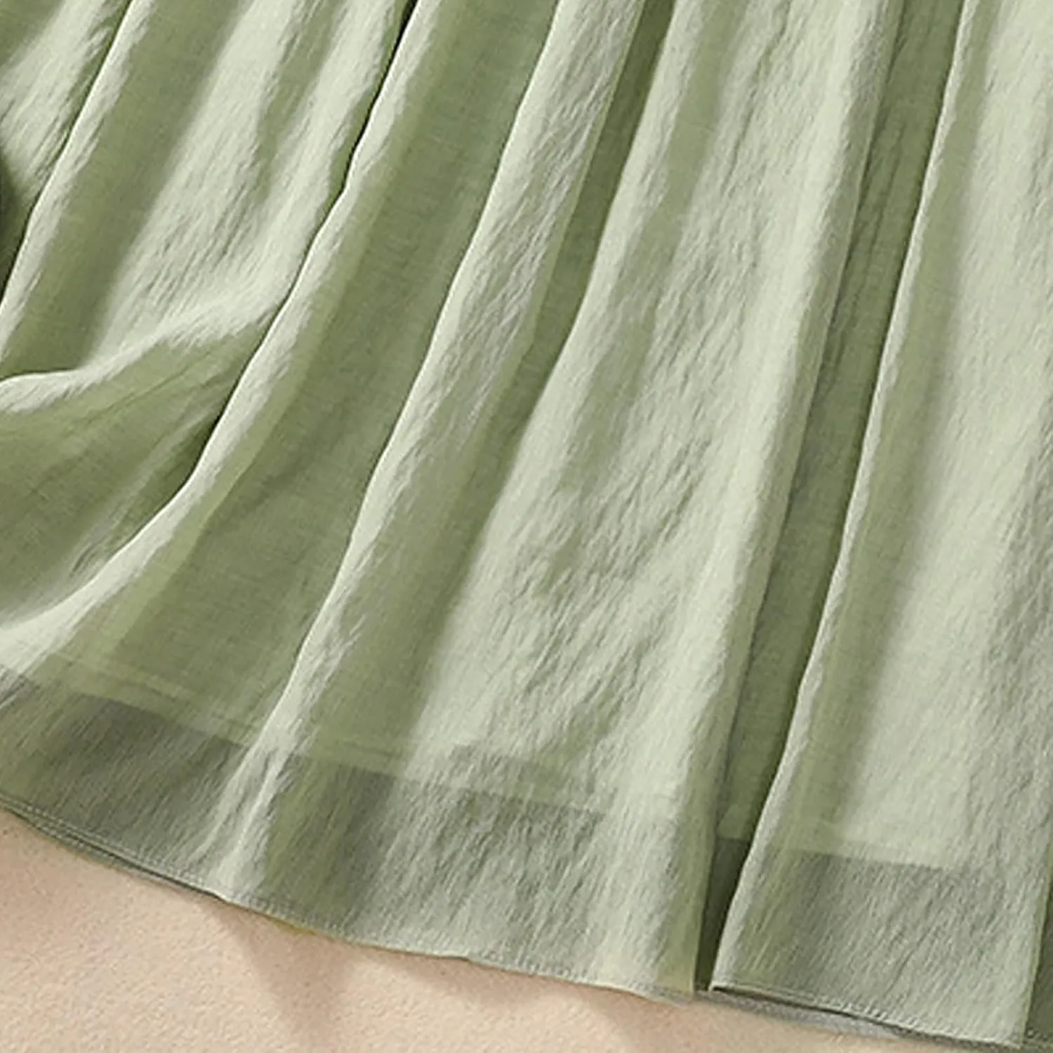 Summer Skirts for Women Drawstring Cinch Waisted Skirt Trending Cotton Linen Baggy Plus Size Skirts A Line Skirt