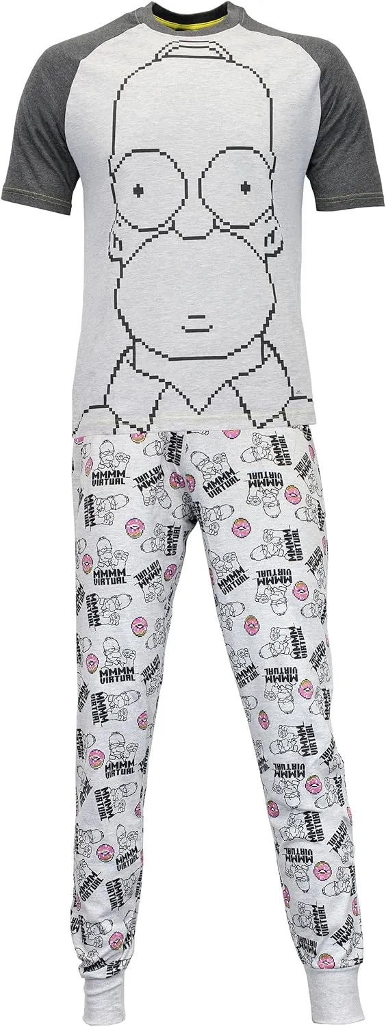 The Simpsons Mens' Homer Simpson Pajamas