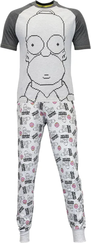 The Simpsons Mens' Homer Simpson Pajamas