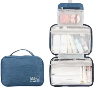 Toiletry Bag Set for Women s for Accessories Bag Makeup Toiletry Water- Shampoo ContainerToiletries Full Sized with Hanging Travel Organizer Hook Cosmetic Bag Travel Bag Cosmetic Bag