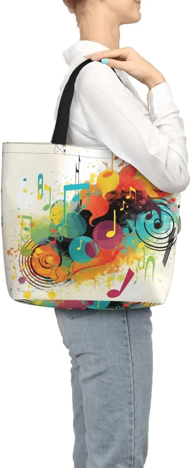Tote Bag for Women Reusable Grocery Bags Aircraft Fighter Jets Tote Bag with Inner Pocket Travel Tote for Shopping
