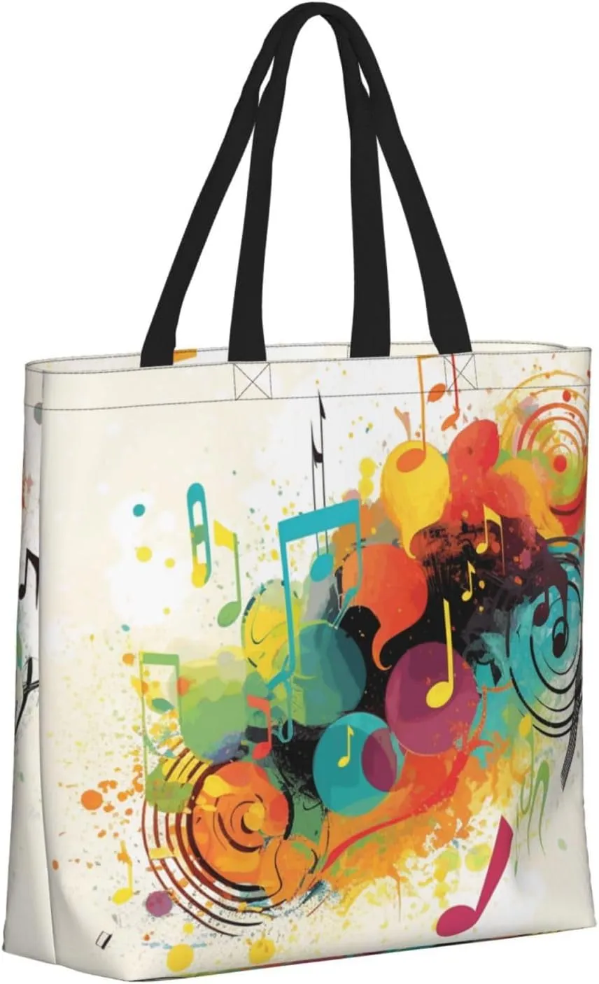 Tote Bag for Women Reusable Grocery Bags Aircraft Fighter Jets Tote Bag with Inner Pocket Travel Tote for Shopping