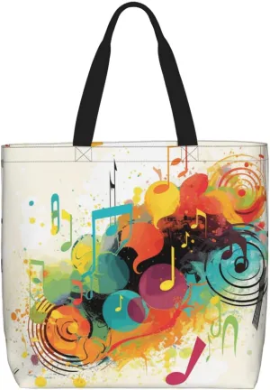 Tote Bag for Women Reusable Grocery Bags Aircraft Fighter Jets Tote Bag with Inner Pocket Travel Tote for Shopping