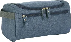 Travel Toiletry Bag with Strap,Hanging Makeup Case Organizer Cosmetic Pouch Holder Storage Bathroom Shower Wash Bag with Handle for Brushes Toiletry Jewelry Storage(Matte Dark Green)