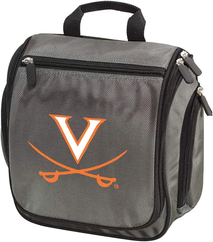 University of Virginia Toiletry Bags or Mens UVA Shaving Kits HANGABLE Travel Bag