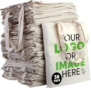 Wholesale Custom Tote Bags  Personalized Canvas Bags with Logo  Perfect for Events & Promotions