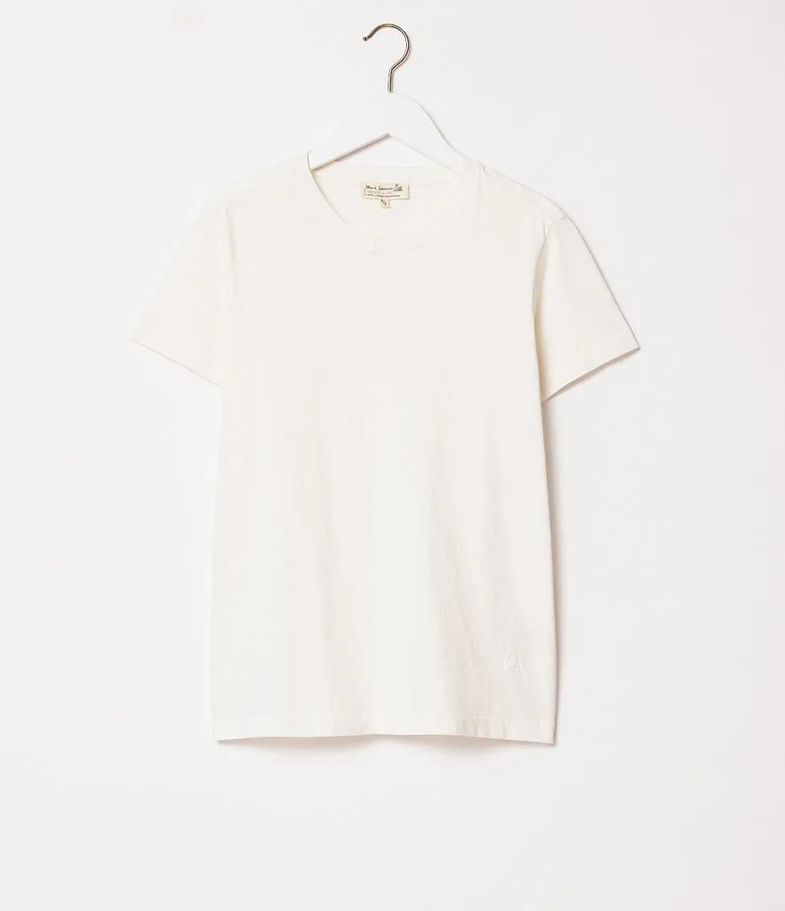 WHPT02.01 | Womens Relaxed Fit T-Shirt | White