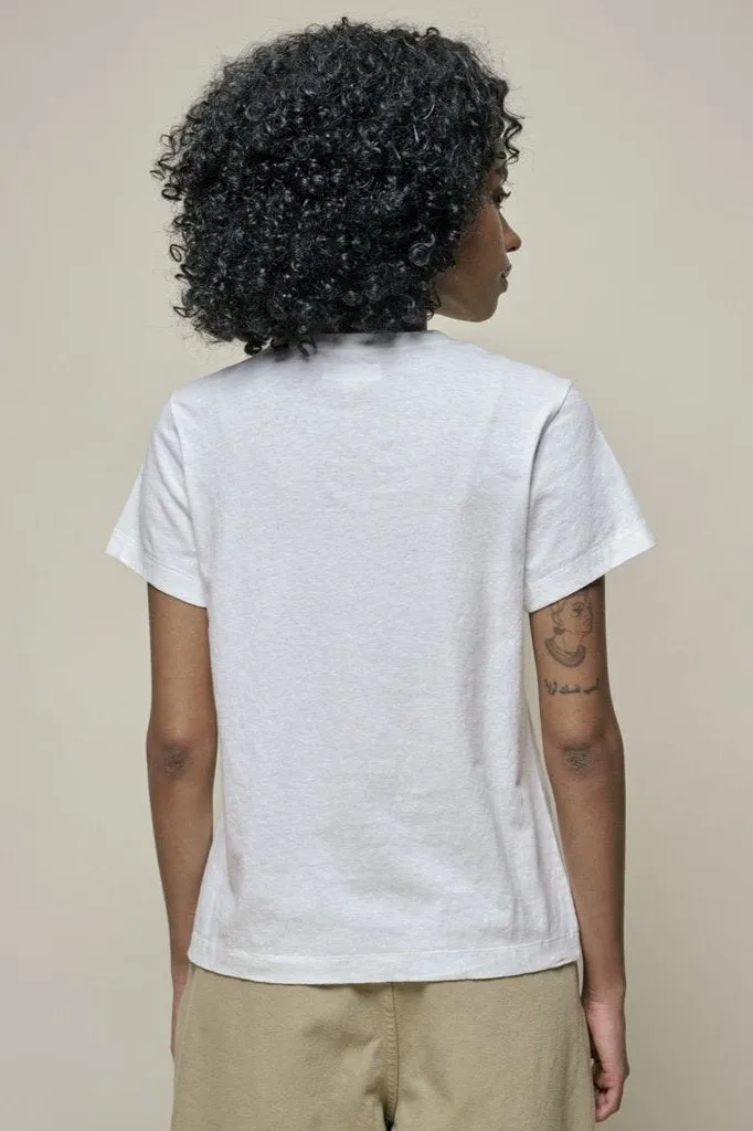 WHPT02.01 | Womens Relaxed Fit T-Shirt | White