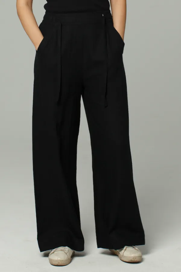 Wide Leg Linen Pants