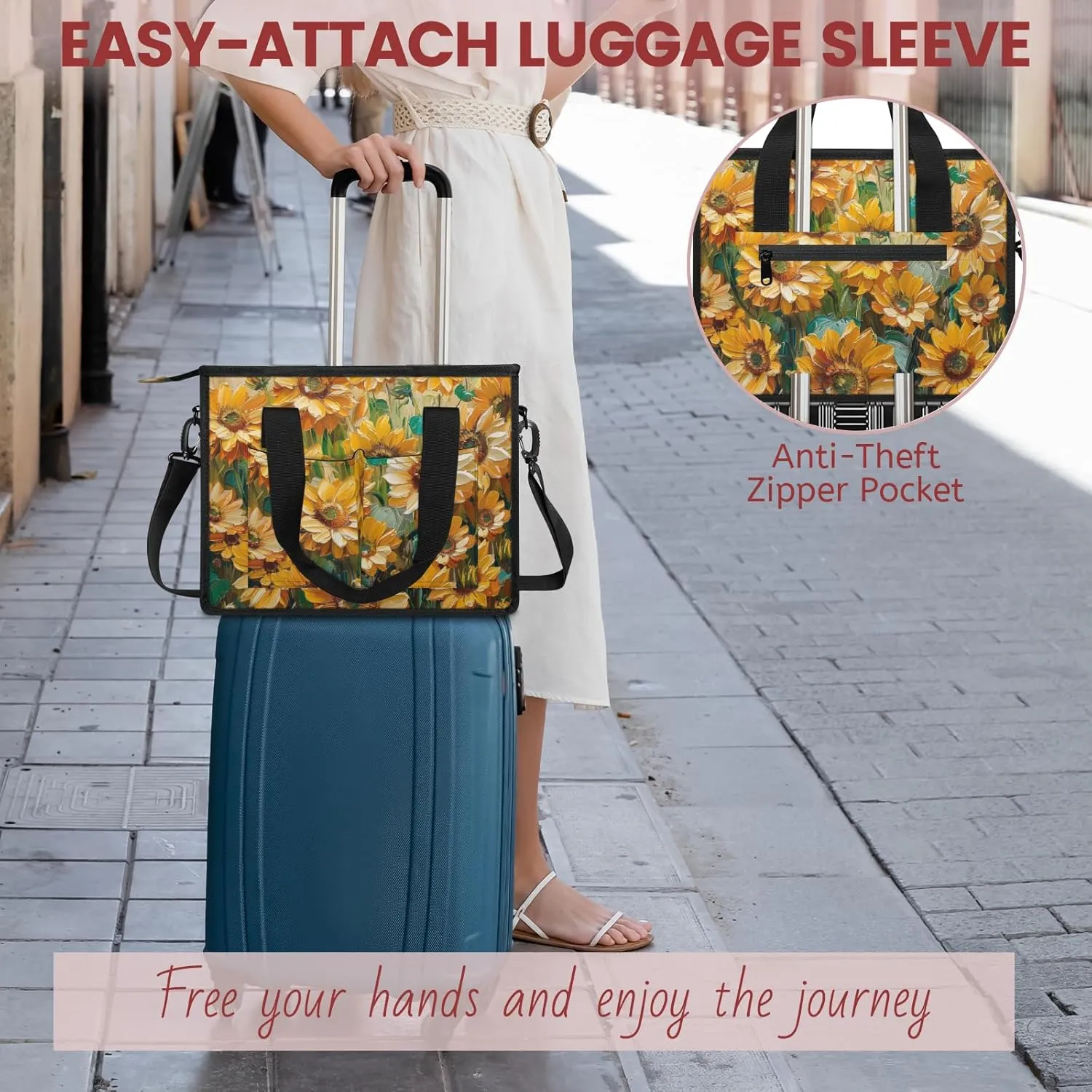 Women Fashion Tote Bag Wallet Shoulder Bags Set 3PCS Top Handle Satchel Purse Large Zippered Handbag Daily Use