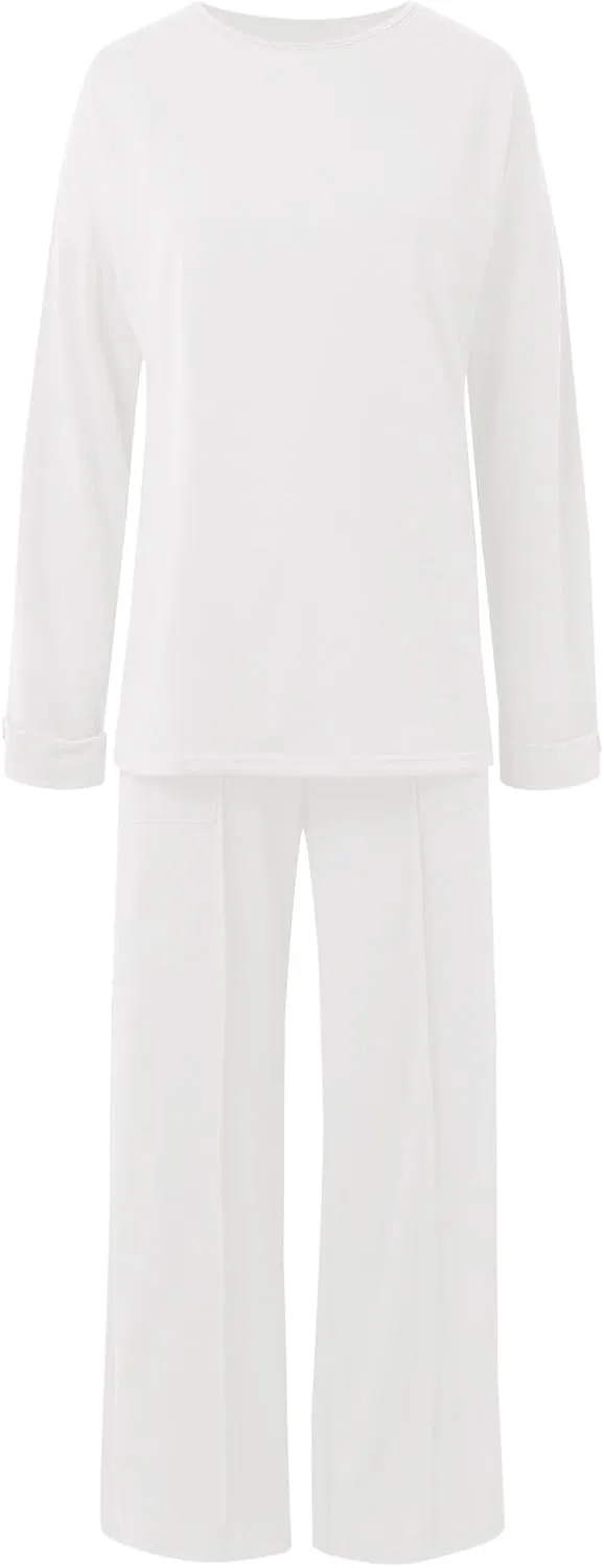 Womens Lounge Sets Plus Size Loungewear Matching Sets Loungewear Softest Lounging Sets Sweatsuit Winter Pajama Sets