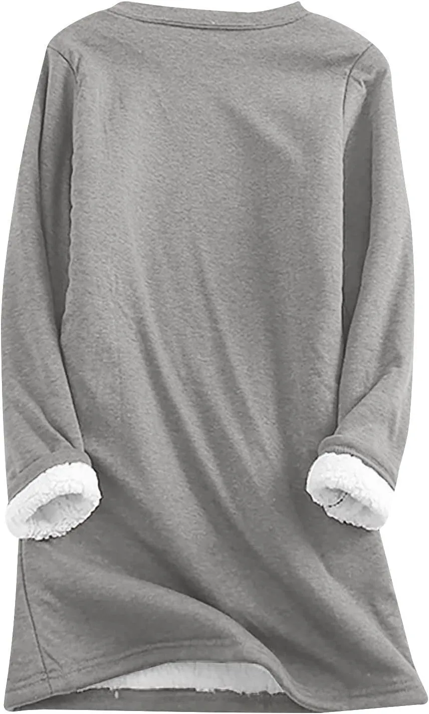 Womens Sherpa Fleece Sweatsuit Yes I'm Still Freezing Me Pajamas Loungewear Set Two Piece Sweatshirt Sweatpant