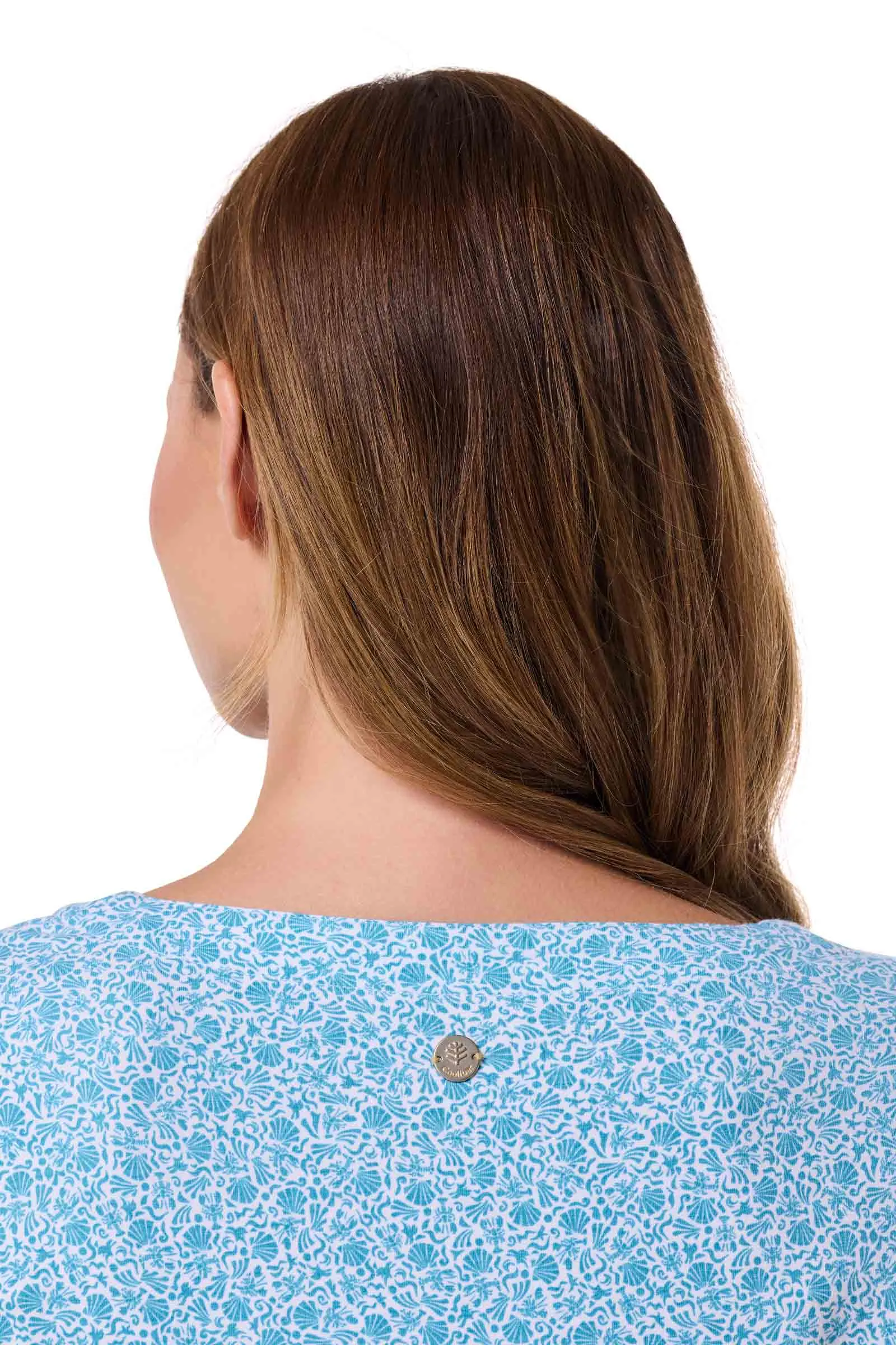 Women's St. Lucia Tunic Top | Malibu Blue Shell We