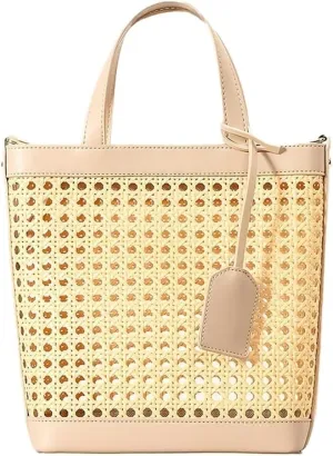 Woven Crossbody Clutch Satchel, Shoulder Tote and Handbag Summer Beach Rattan Straw Bags for Women
