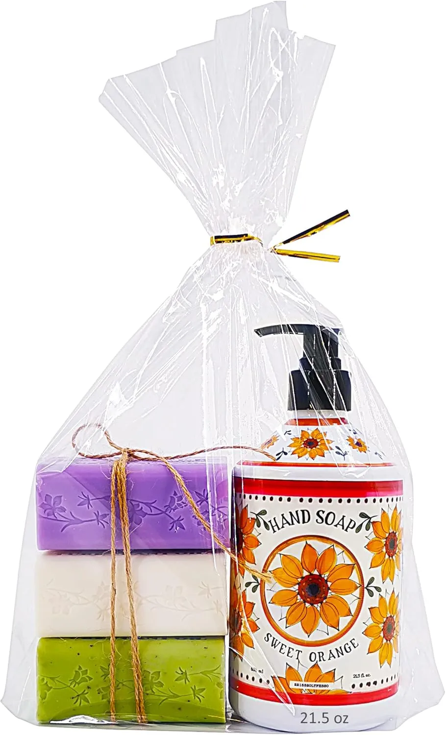 Wowfit 50 CT 10x14 inches Clear Bottom Gusset Cellophane Gift Bags with 6" Gold Twist Ties, Cello Packaging for Party Favors, Bridal Showers, and Wedding Gift Wrapping