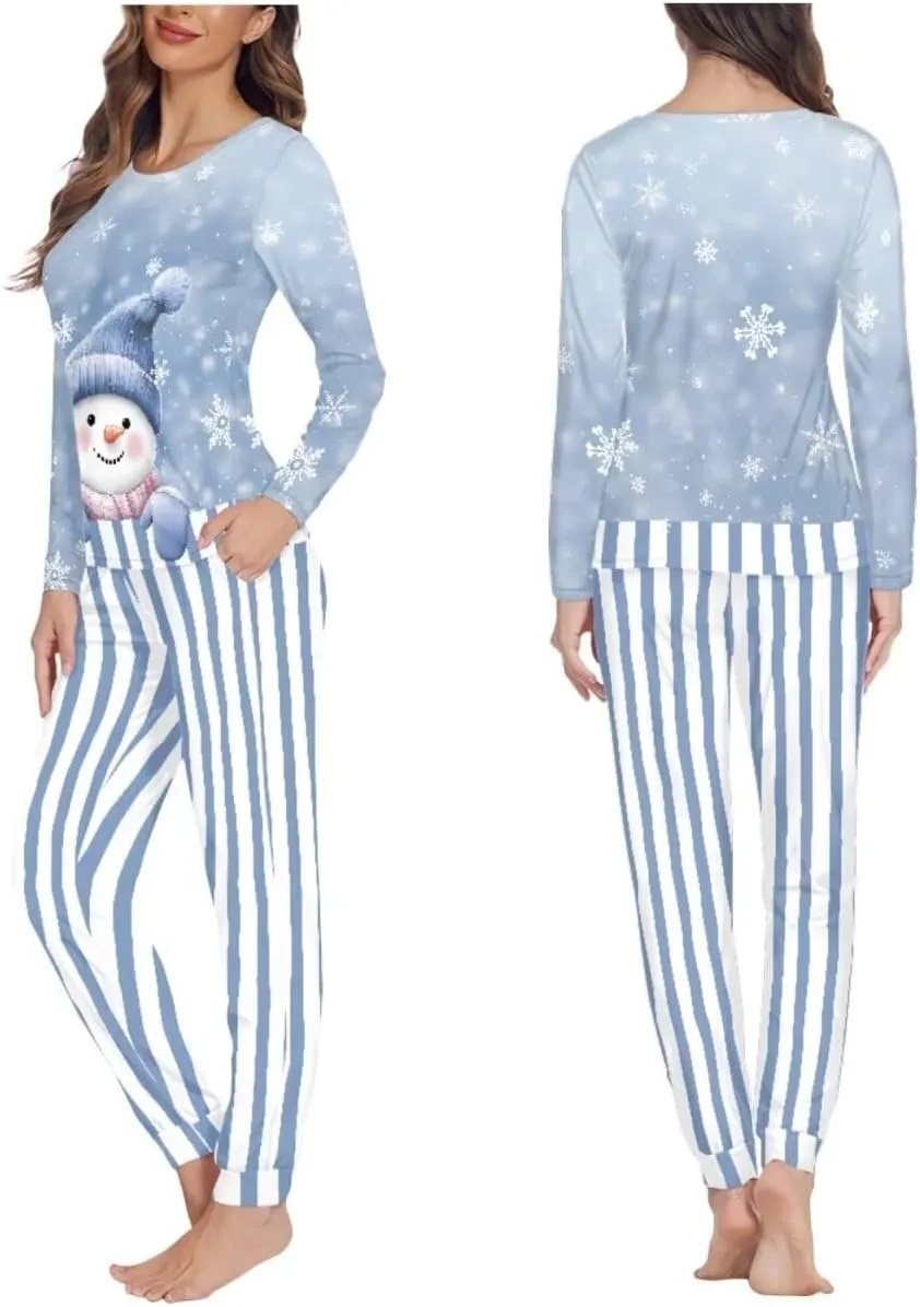 Ystardream Casual Family Christmas Pajamas Matching Sets