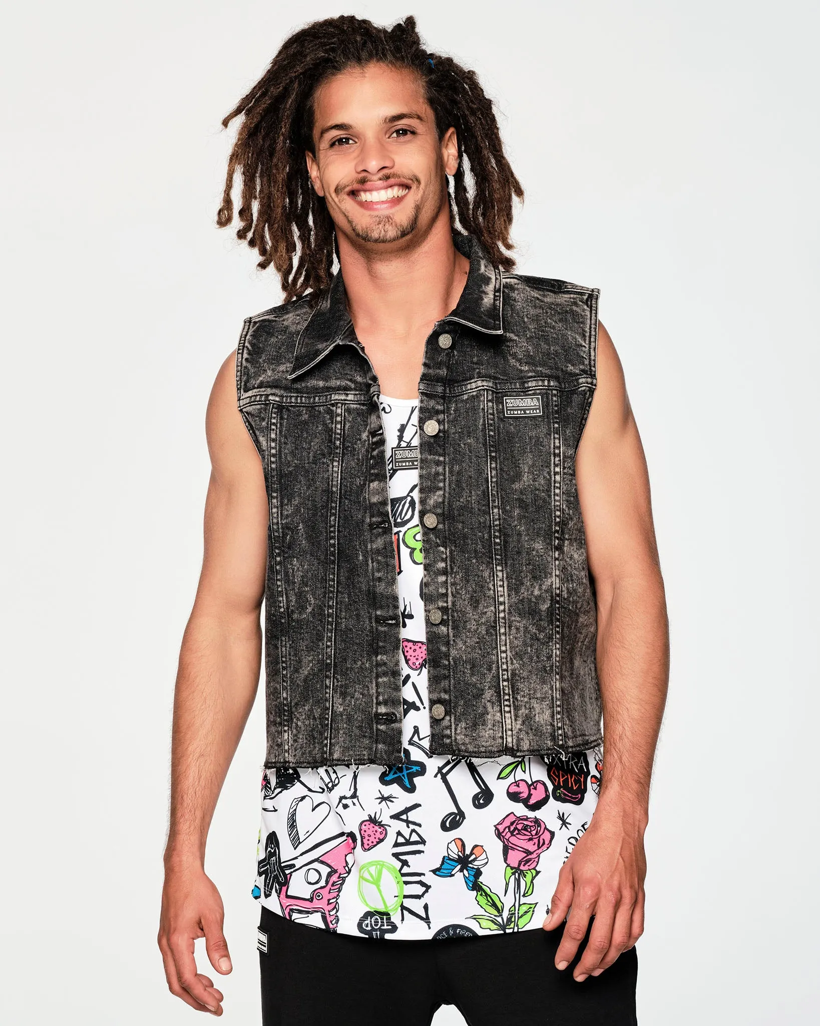 Zumba Fired Up Denim Vest